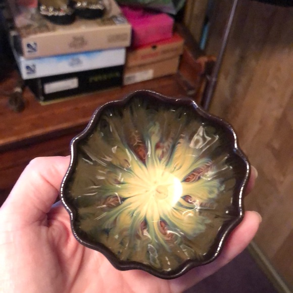 Handcrafted Ceramic Bowl - Multicolor - Picture 3 of 6